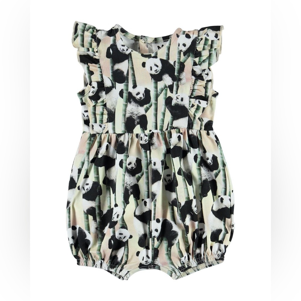🌟Host Pick🌟 Molo Felicia Panda Bubble Romper